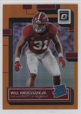 2023 Panini Chronicles Draft Picks Orange Prizm Will Anderson Jr #3 00li