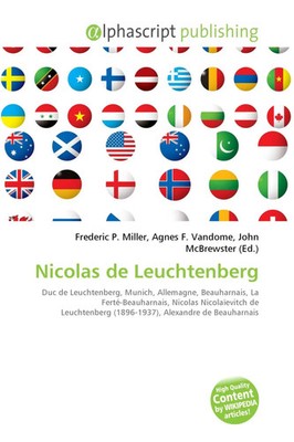 Frederic P. Miller (u. a.) | Nicolas de Leuchtenberg | Taschenbuch | Französisch