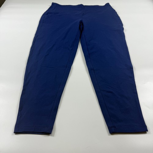 Zenana Leggings Womens 3X Blue Super Soft Comfy & Stretchy High Waisted Pull On - Picture 5 of 8