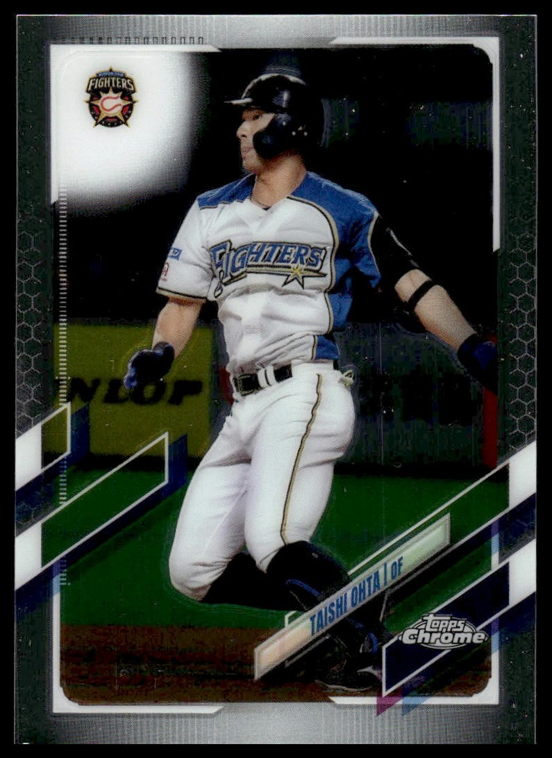 【RC199枚限定】2023 Topps NPB Chrome   門別啓人 2021 Topps Chrome NPB #115 Taishi Ohta Hokkaido Nippon-Ham