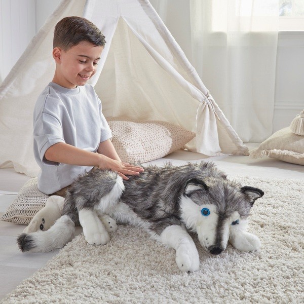 Smyths Toys Ellie the Husky Soft Toy BRAND NEW