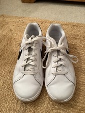 Nike Court Royale Ac Man White/Black Uk7 Eu41 Trainers Shoes