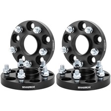 Dcvamous 4pc Black 5x5 Hubcentric Wheel Spacers 1 Inch 1 Inch-4 Pcs Dcvamous 4pc Black 5x5 Hubcentric Wheel Spacers 1 Inch 1 Inch-4 Pcs