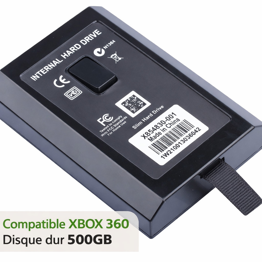 Disque dur interne Xbox 360 Slim 500Go pour vos soirées rétrogaming