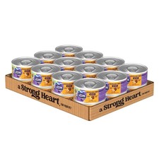 A Strong Heart Wet Puppy Food, Chicken  Beef Dinner - 5.5 oz Cans Pack of 2...