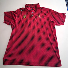 Crest Link Men 117th Malaysian Amateur Open Polo Shirt L Red Short Sleeve Golf