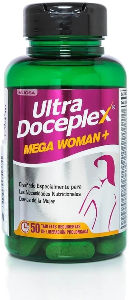 Ultradoceplex Mega Mujer+ (50 Comprimidos) - Protección Antioxidante, Energía Foto 2 de 4