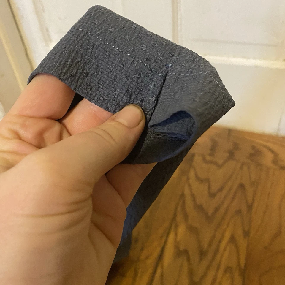 Vestido Amish Menonita 40-41” Busto/26-34” Cintura Modesto Pullover Capa y Delantal Gris Foto 4 de 4