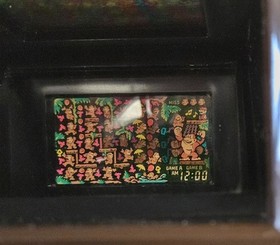 Nintendo Donkey Kong jr CJ-71 Tabletop Game&watch lcd handheld Oto Italy version