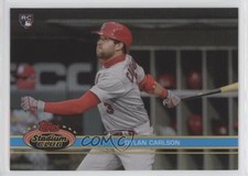 2021 Topps Stadium Club Chrome 1991 Design Variation SP Dylan Carlson #50 0v0m
