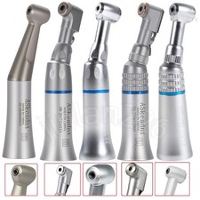 NSK Style Dental Slow Low Speed Contra Angle Handpiece Push Button E-type Attach