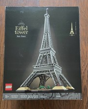 LEGO Icons: Eiffel Tower (10307) 100% Complete W/Box And Instructions