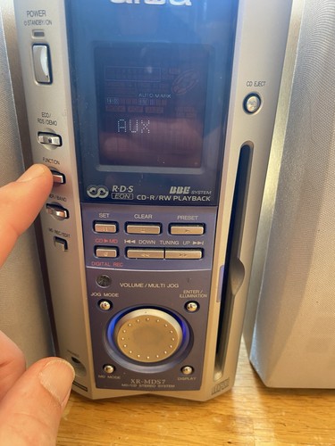 Rare Aiwa XR-MDS7 Mini Disc Compact Slim Stereo - Picture 17 of 24