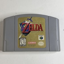 Nice! The Legend of Zelda Ocarina of Time Nintendo 64 N64 Game Cart Authentic