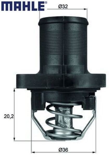 Mahle TI4789 Thermostat FüR KüHlmittel Thermostat KüHlmittel-image