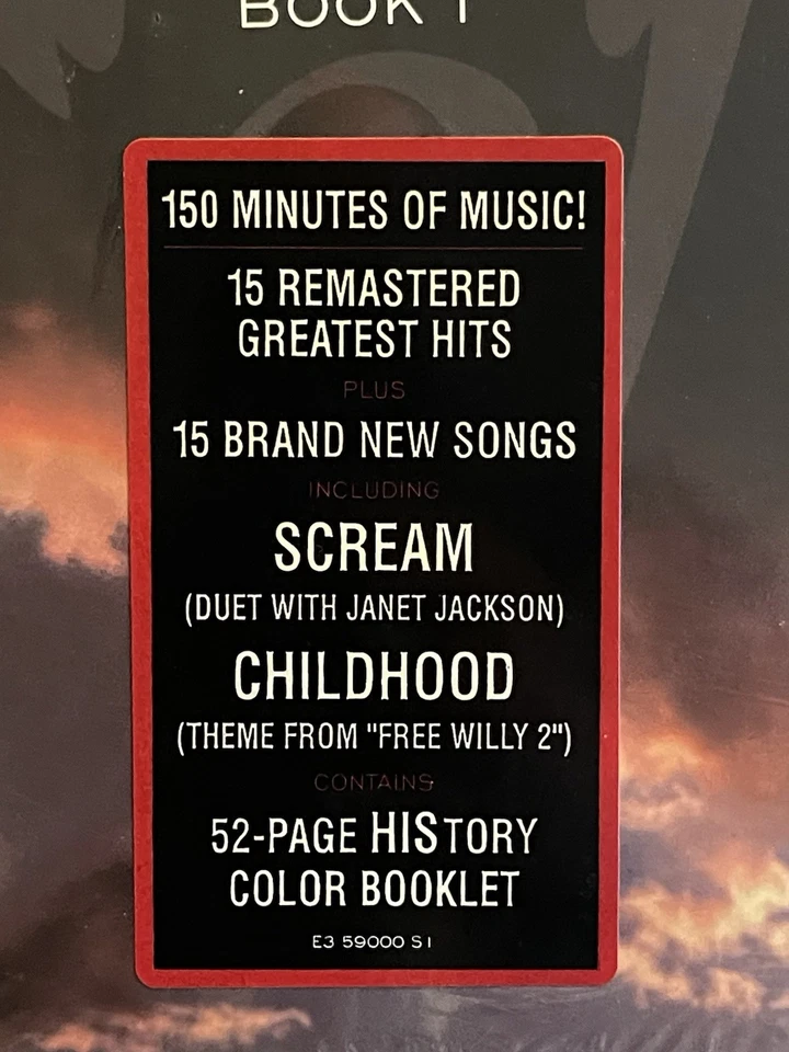 Michael Jackson * HIStory * 3LP BOX * First Press * sealed - Image 4 of 4