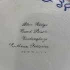 1 Vntg BLUE RIDGE 9 Pasta bowl  SOUTHERN POTTERIES Hand Painted French Peasant  — photo 4