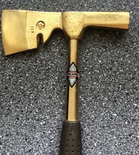 Picard Zimmermannsbeil / Latthammer - VERGOLDET - Rarität - WIE NEU - unbenutzt 