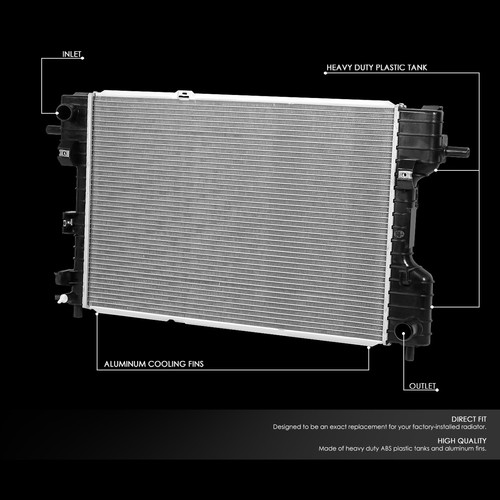 For 2005-2007 Freestyle Montego AT Factory Style Aluminum Cooling Radiator 2761 - Foto 2 di 6