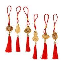 Chinese New Year Hanging Decoration with Tassels for Entryway Car Holiday