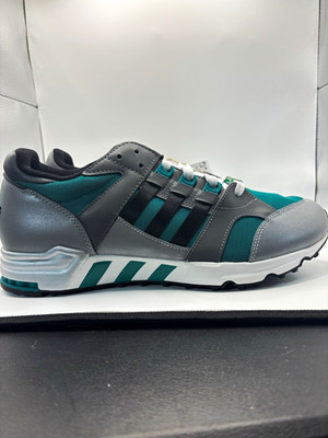 adidas EQT Cushion 93 Men's Low Top Lace-Up Sneakers Green/Black/Silver