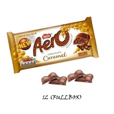 Aero Caramel Choco Chocolate Bar 295g Limit Edition XXL Free Delivery Sharing