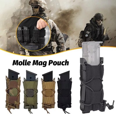 Molle Mag Pouch 9mm/40 Kaliber Single/Dual Stack Einstellbare Magazin Holster