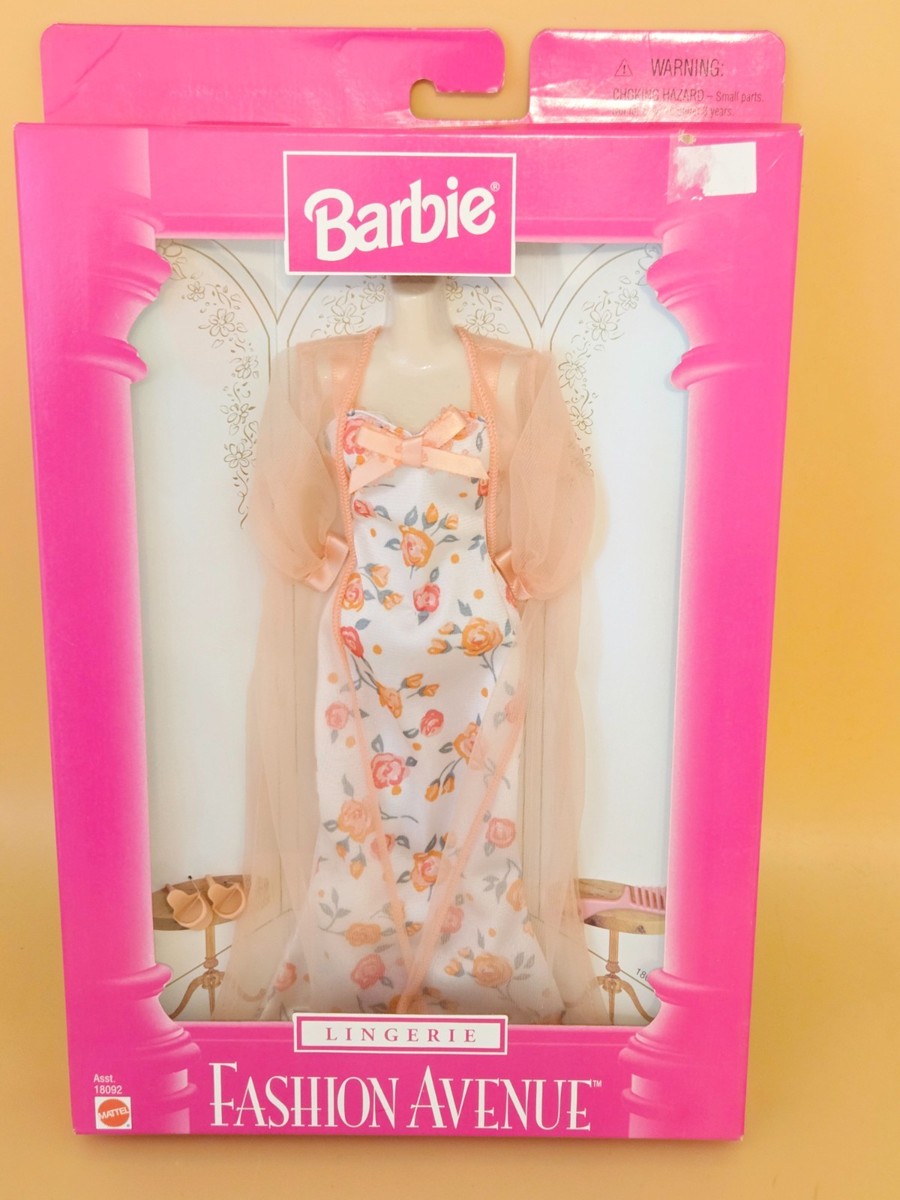Mattel Barbie Fashion Avenue Lingerie Sets - Multiple To Choose