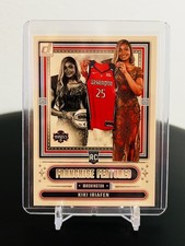 2025 Donruss WNBA Kiki Iriafen Franchise Features (RC) Rookie 🔥 #18 Mystics
