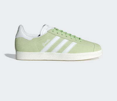 Adidas Gazelle Originals Matcha Green White IE0442 Womens Casual Sneakers