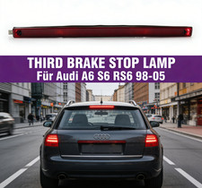 3. Bremsleuchte Dritte Bremslicht LED Rückleuchte Rot Für Audi A6 S6 RS6 98-05