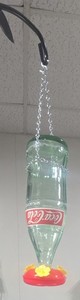 Humminbird Feeder Coke Vintage Bottle