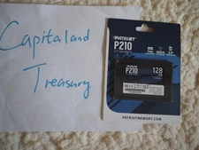 Patriot P210 2.5'' SATA3 7mm internal SSD solid state drive 128GB new sealed