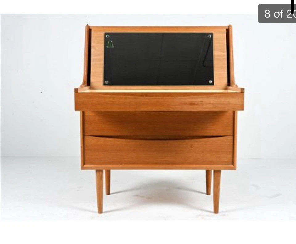 Danish Mid Century Modern Cabinet/ Desk - Image 2 of 4