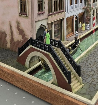 Venezianische Brücke Bausatz - Maßstab 1:48 / Venezianische Sammlung
