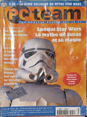PC Team Magazin - Videospiele - Star Wars Special - 41 - Dezember 1998 + AOL CD