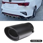 Rear Exhaust Pipe Tail Tip Muffler Round Accessories For KIA Forte GT Sedan