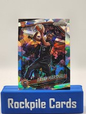 2025 Panini Prizm WNBA - Rayah Marshall #47 Ice Prizm (RC)