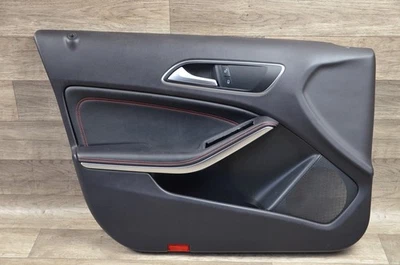 Mercedes Benz A-Klasse W176 4/5Türer Türverkleidung Leder Türpappe vorne links - Bild 1 von 4