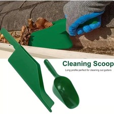 1Pc Getter Gutter Scoop Roof Trowels Garden Orchard Leaf Cleaning Shovel Tool UK