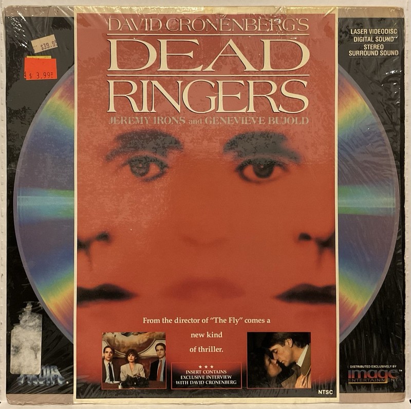 DEAD RINGERS (1988; 113m) [ID6387ME] Pan & Scan CLV Laserdisc