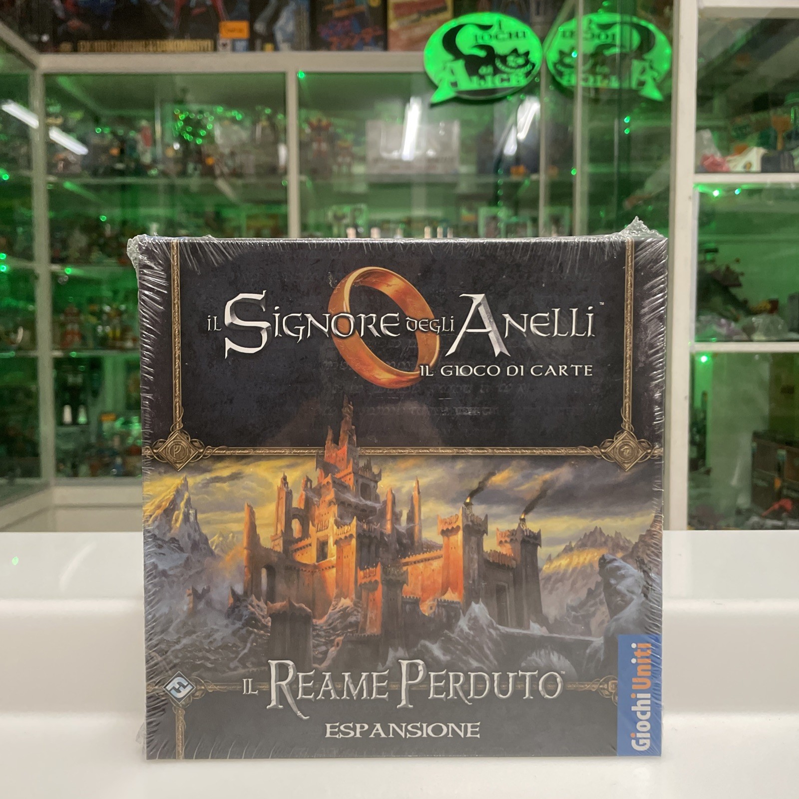 Giochi Uniti IL SIGNORE DEGLI ANELLI Il Gioco Di Carte Il Reame Perduto Esp.