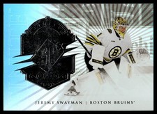 2024-25 SPx Finite Jeremy Swayman /999 Boston Bruins #F-12
