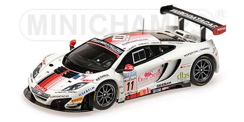 1:43 Minichamps Mclaren Mp4-12C Gt3 Art Grand Prix Spa 2013 437131311 Modellbau-image