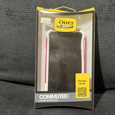 Otter Box Commuter - HTC EVO 4G LTE NEW OPEN BOX Raspberry colored PINK/white