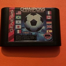 Champions World Class Soccer (Sega Genesis, 1993)  Game Tested