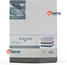 SETEX Baumwollflanell Enganliegend Blatt 90 X 200 CM 100% Baumwolle Flach Weiß