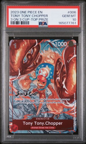 Tony Tony.Chopper (3-on-3 Cup Participant) graded PSA 10 for sale on eBay