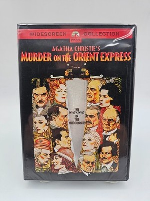 Agatha Christie's Murder on the Orient Express (DVD, 1974) Brand New & Sealed