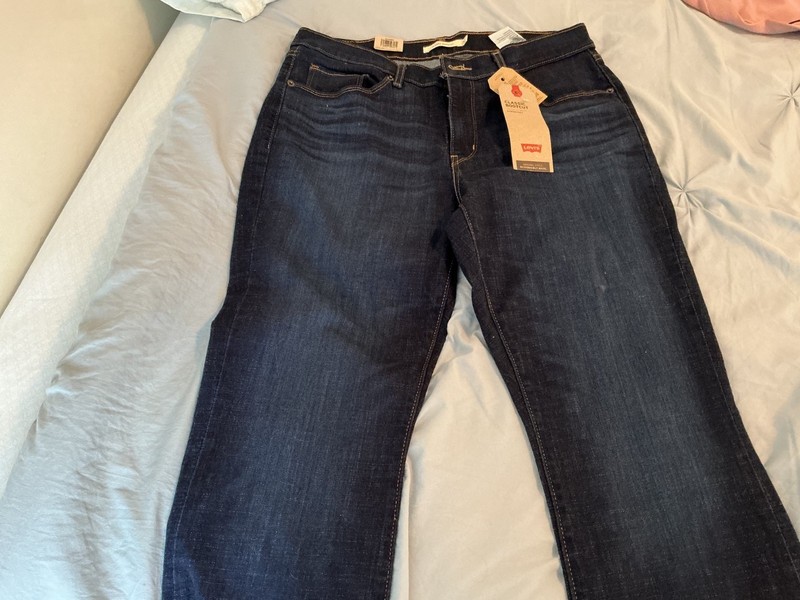 Levi womens jeans, bootcut, size 12, new with tags